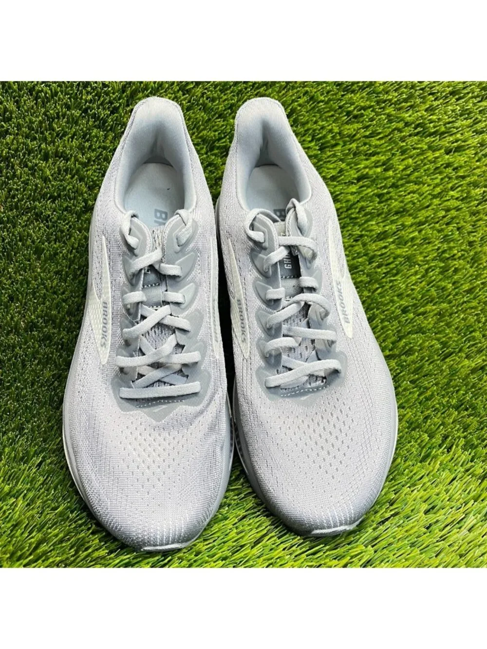 Brooks Ghost 17 Mens Size 8.5EE Gray Athletic Running Walking Shoes Sneakers